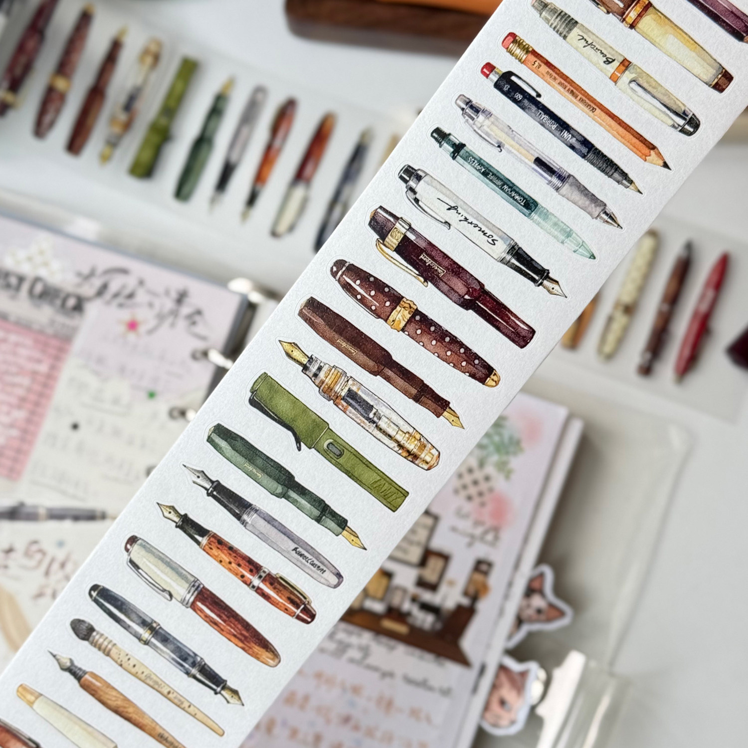 DengDeng スタジオヴィンテージドリーミーペンコレクシ - Washi Tape Set のレビューと価格