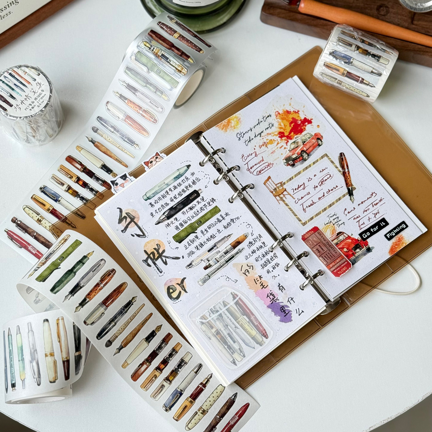 DengDeng スタジオヴィンテージドリーミーペンコレクシ - Washi Tape Set のレビューと価格