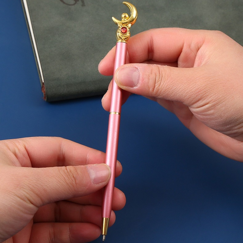 ホットかわいいセーラームーンシリーズ黒ボールペンかわいい漫画 - Stationery Supplier のレビューと価格