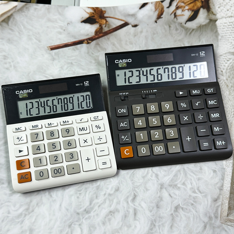 カシオ MH-12 ビジネスオフィス用ソーラー大型ボタン電卓 - Office Stationery Supply Business のレビューと価格