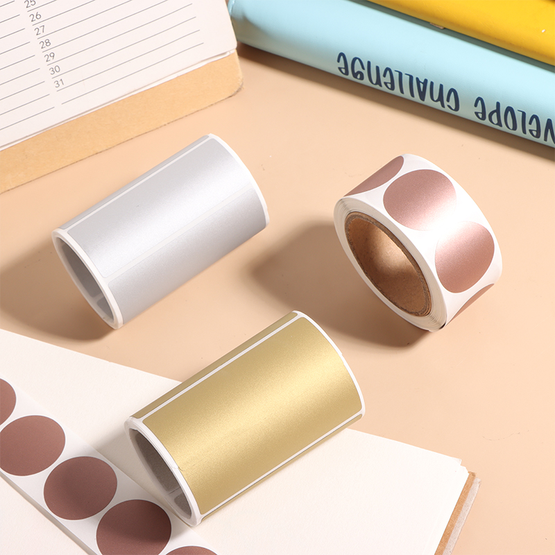 新しい 300 個/ロール スクラッチオフステッカー ラベル - Sticker Label Roll のレビューと価格