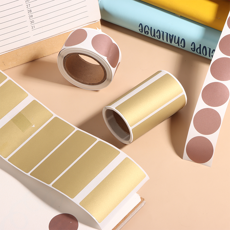 新しい 300 個/ロール スクラッチオフステッカー ラベル - Sticker Label Roll のレビューと価格