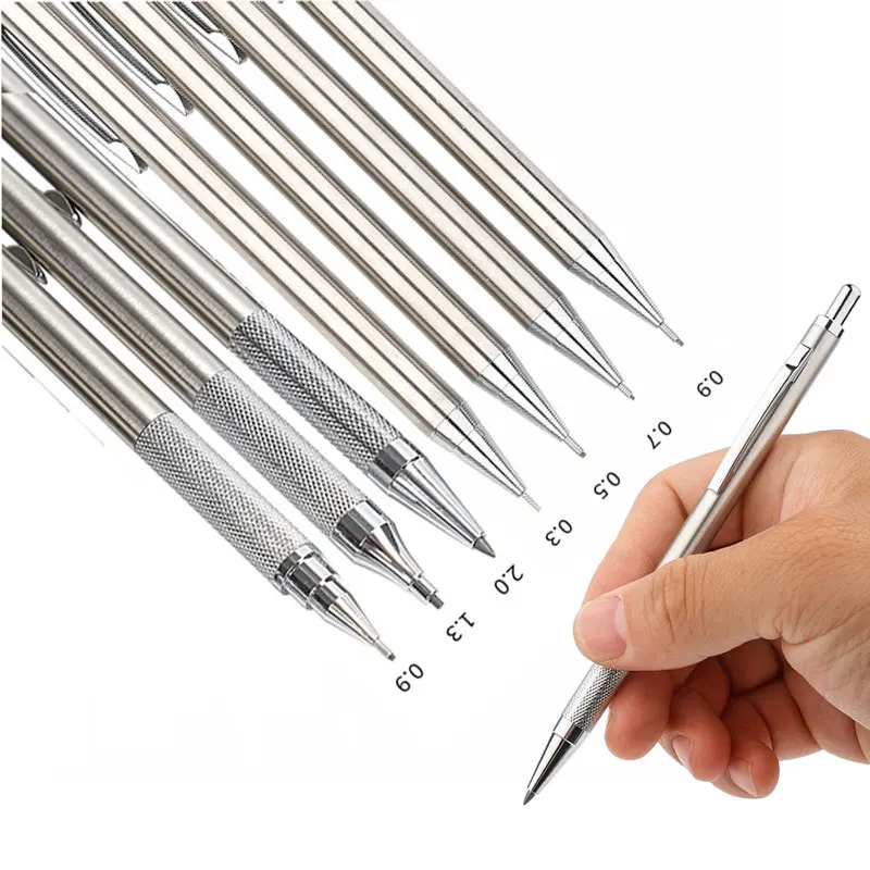 フルメタルシャープペンシルセット 0.3 0.5 0.7 0 - Mechanical Pencil Lead のレビューと価格