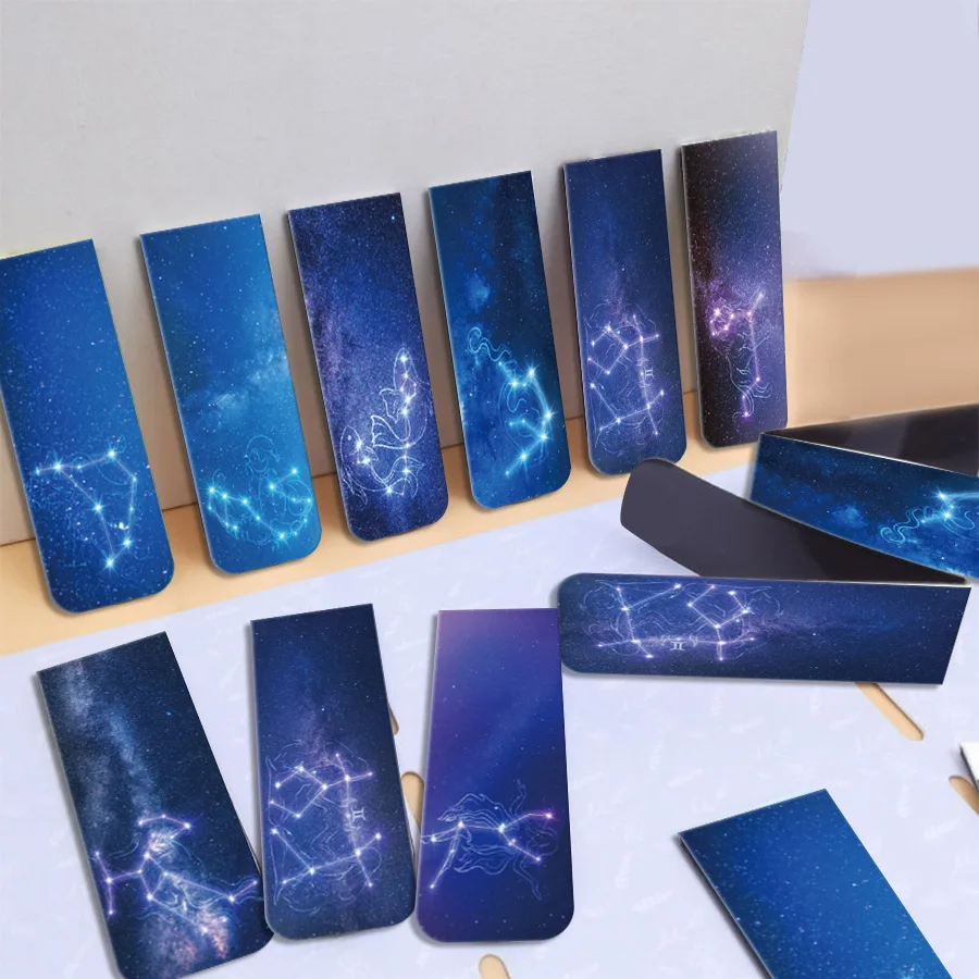 スペースと星空の磁気ブックマーク、フォルダタグ、ブックマーク - Bookmark Magnetic Clip のレビューと価格