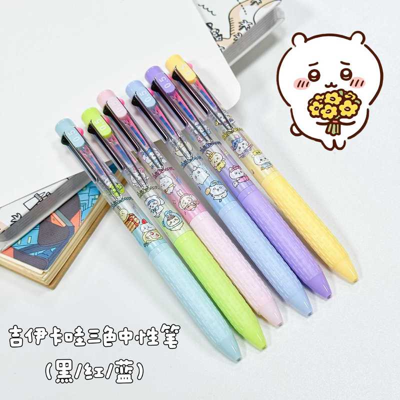 6-36 個 Chiikawa ペン 3 色ボールペン黒赤青 - Stationery Supplier のレビューと価格