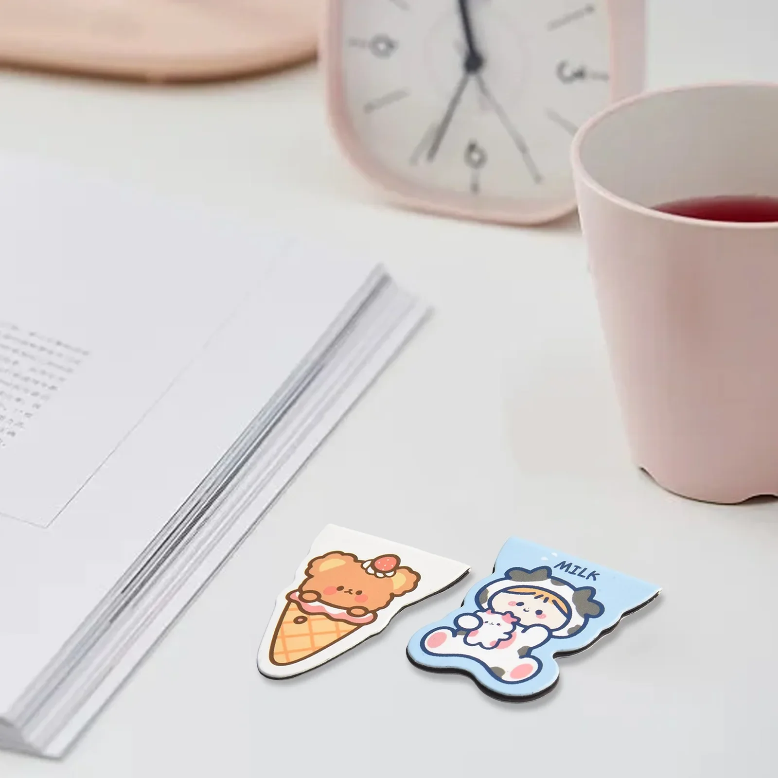 読書用オフィス学校ファイルオーガナイザークリップページクリッ - Paperclip Magnetic Set のレビューと価格