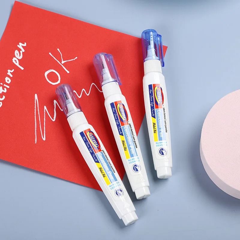 速乾修正液 ホワイトアウト 液体消しゴム ポータブル 書き間 - Correction Fluid White のレビューと価格