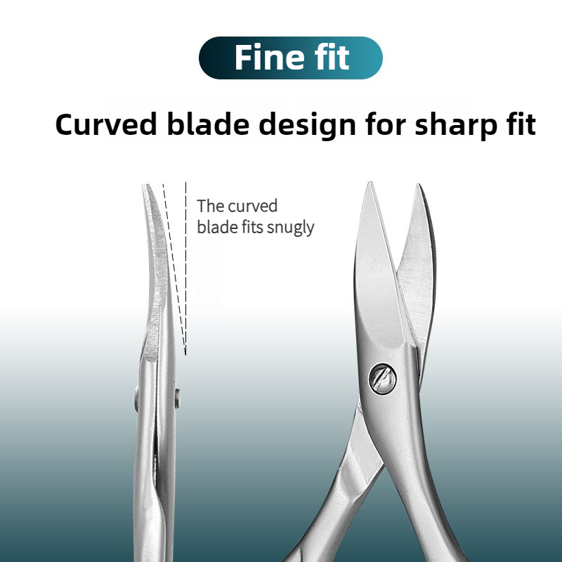 新しいクラフト爪はさみステンレス鋼爪切りシャープ子供の爪トリ - Scissors Stainless Craft のレビューと価格