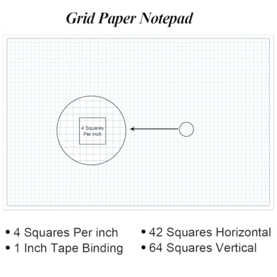 エンジニアリンググラフペーパーパッド、11x17クワドリル2 - Graph Paper Pad のレビューと価格