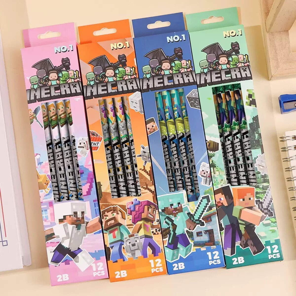 ホット4本-12本入り 箱なし 高級感 MC 2B鉛筆 子供 - Stationery Supplier のレビューと価格
