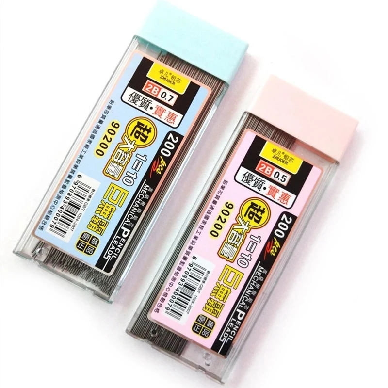 1-6 ボックスグラファイト芯 2B 0.5/0.7 ミリメ - Mechanical Pencil Lead のレビューと価格