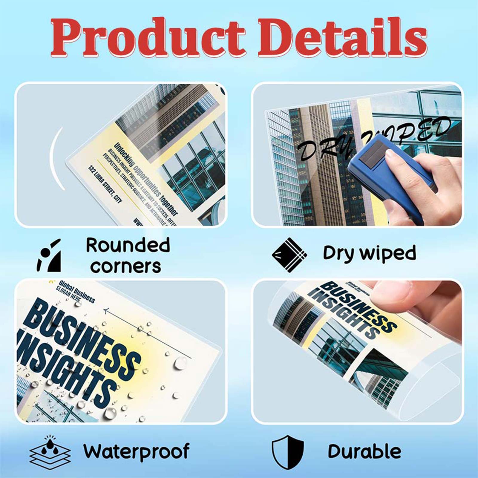 100枚 4.3×6.3インチ サーマルラミネートパウチ、透 - Document Laminator Pouch のレビューと価格