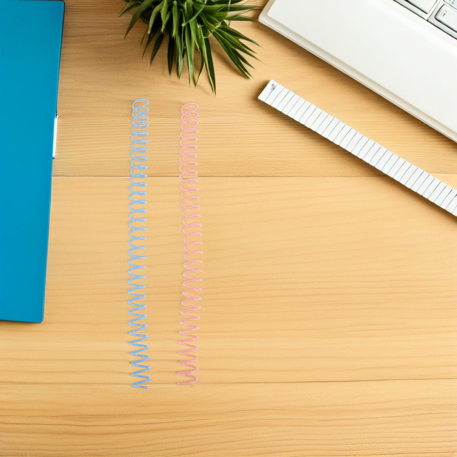 8個入り プラスチックスパイラルバインディングコイル 16m - Binding Comb Plastic のレビューと価格