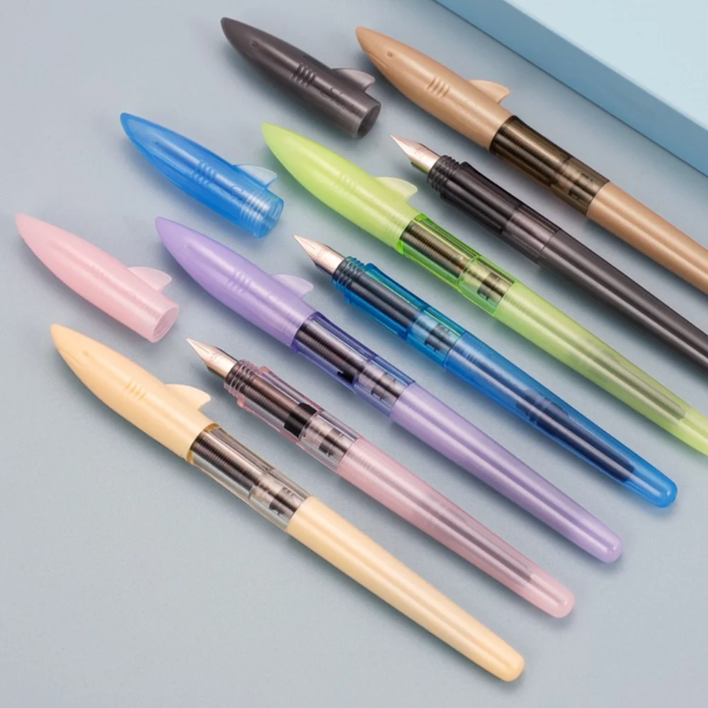 Jinhao-shark万年筆、fペン先、高品質、書道、ビジ - Office Stationery Supply Business のレビューと価格