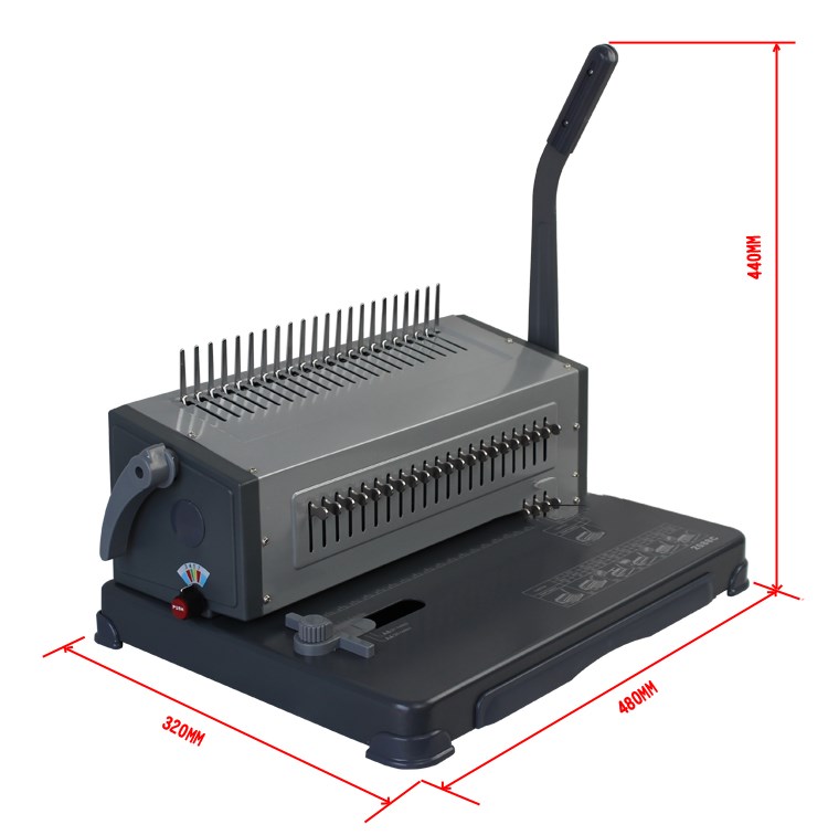 プラスチック製オフィス用A4手動製本機（WD-2088C） - Binding Comb Plastic のレビューと価格
