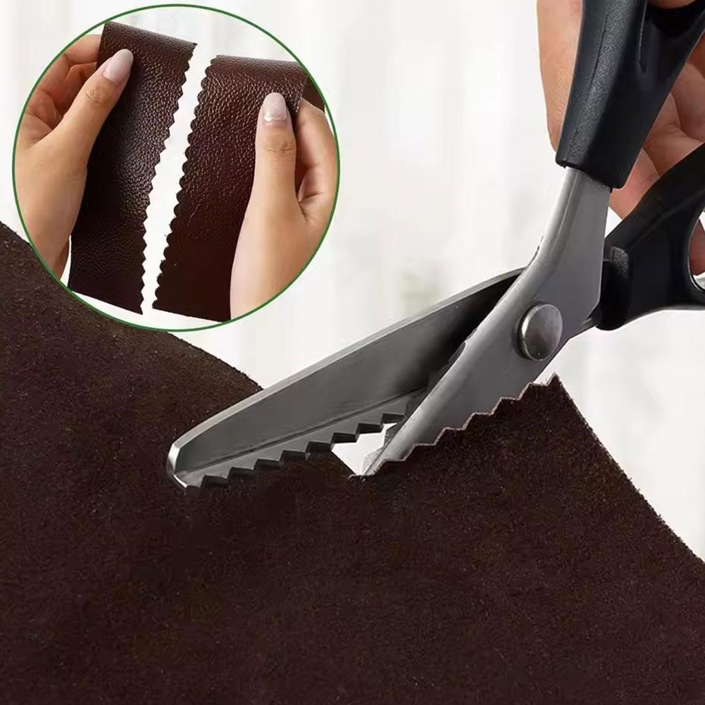 ステンレス鋼ピンキングはさみ ジグザグはさみ 三角歯 布切り - Scissors Stainless Craft のレビューと価格