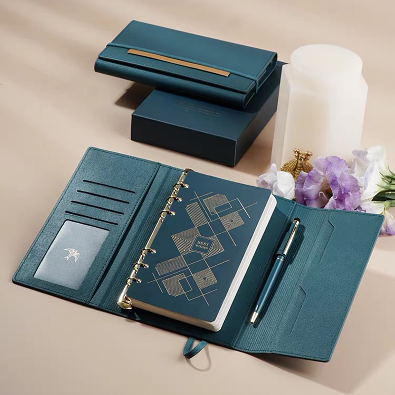 A6 ハードカバー ルーズリーフ ジャーナル ノートブック  - Journal Leather Hardcover のレビューと価格