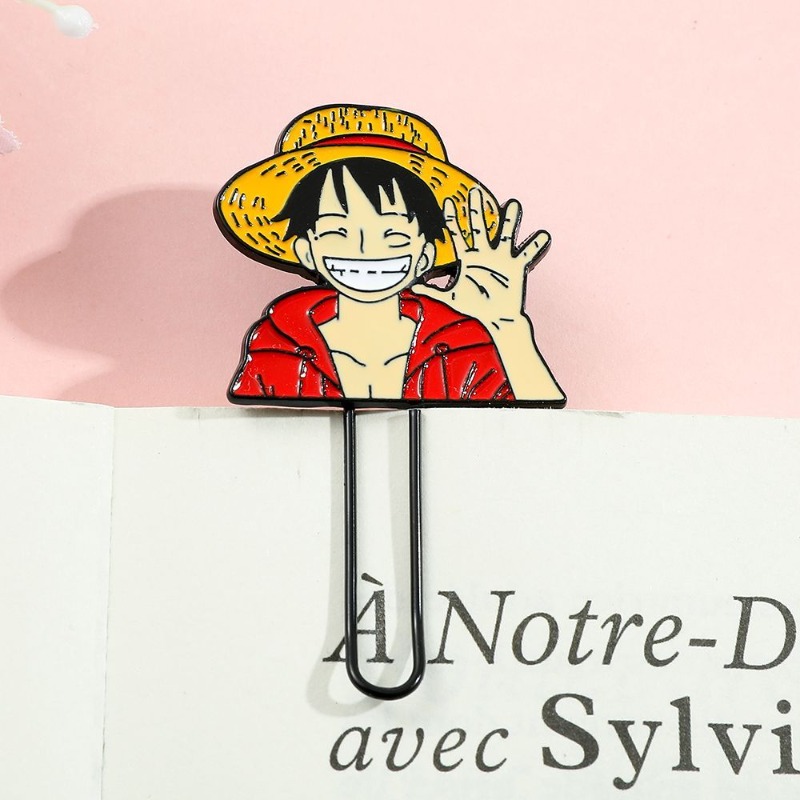 ワンピース ルフィ ロロノア・ゾロ 2Dアニメグッズ メタル - Paperclip Magnetic Set のレビューと価格