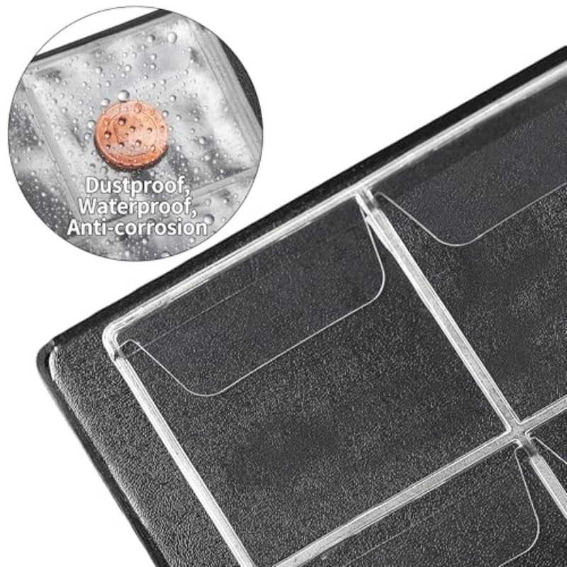 60ポケットコインコレクションアルバムコインコレクション本棚 - Binding Comb Plastic のレビューと価格