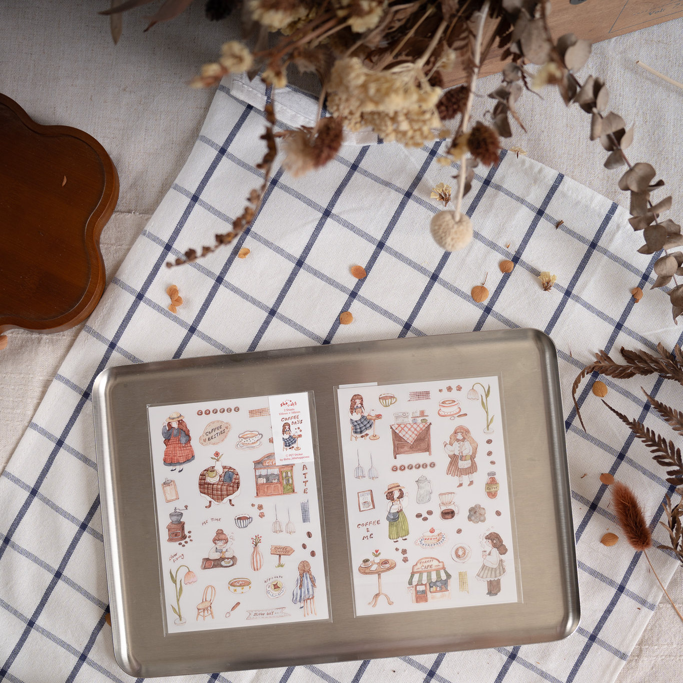 Sholittlehappines ヴィンテージコーヒーデイ - Washi Tape Set のレビューと価格