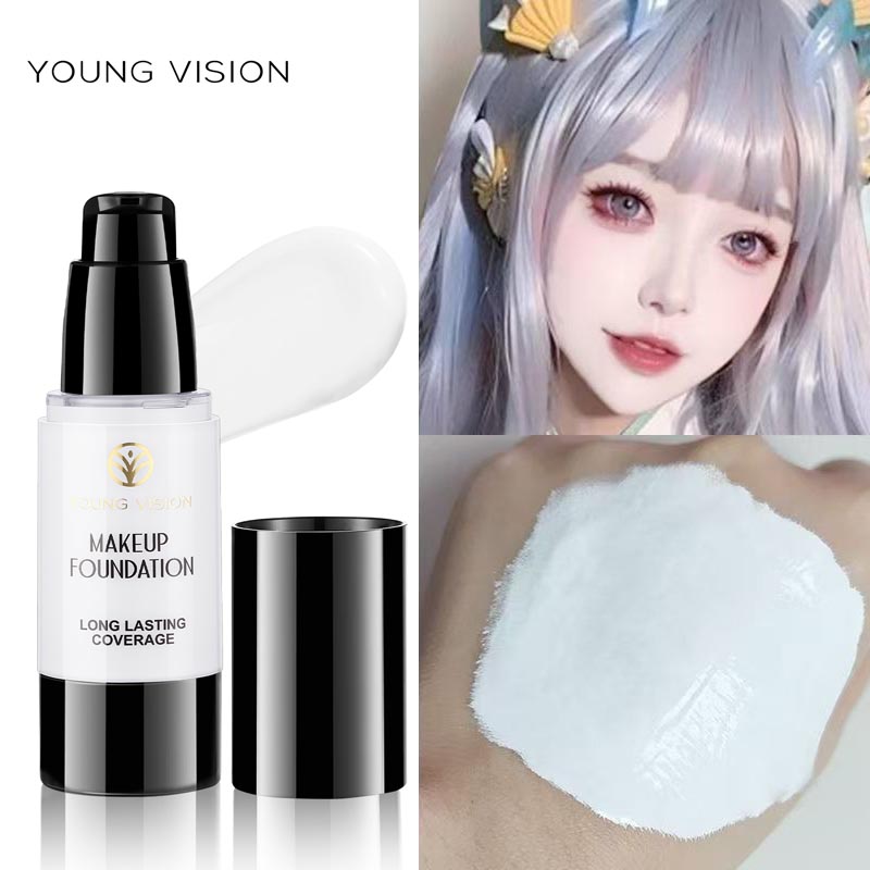 30ML プレスドピュアホワイトリキッドファンデーション ミ - Correction Fluid White のレビューと価格