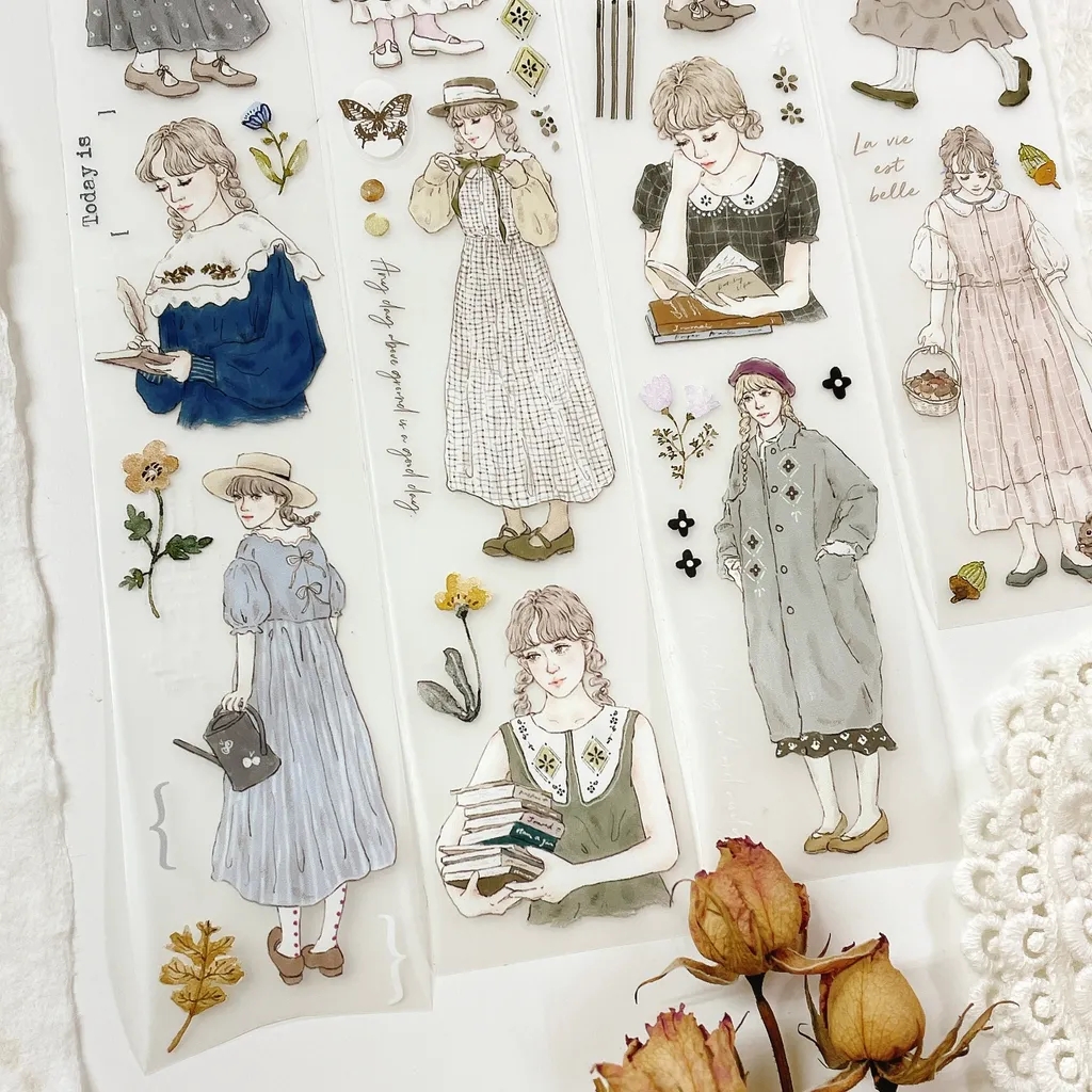 花柄のペットテーププランナー,スクラップブッキング,装飾計画 - Washi Tape Set のレビューと価格