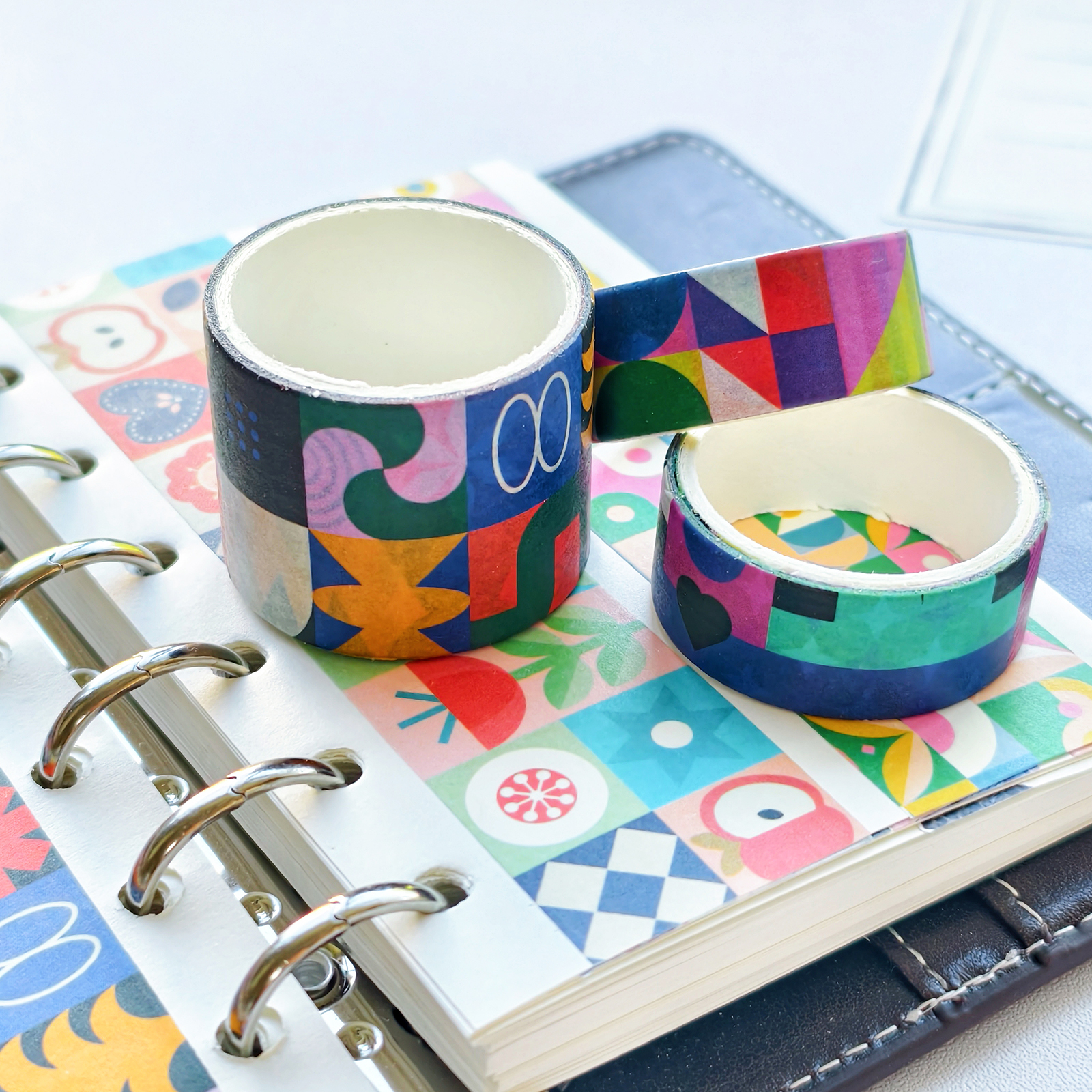 ランダムカバー 34 ロール エステティック和紙テープ、幾何 - Washi Tape Set のレビューと価格