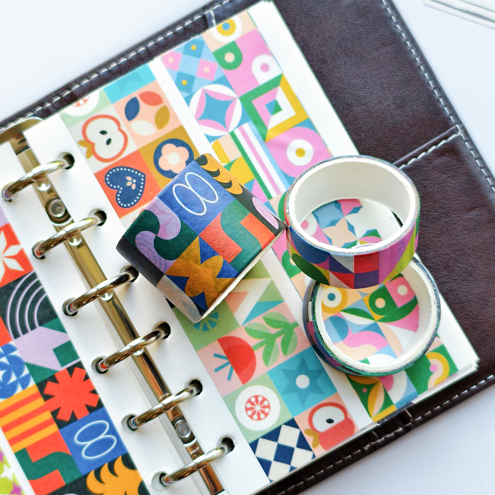 ランダムカバー 34 ロール エステティック和紙テープ、幾何 - Washi Tape Set のレビューと価格