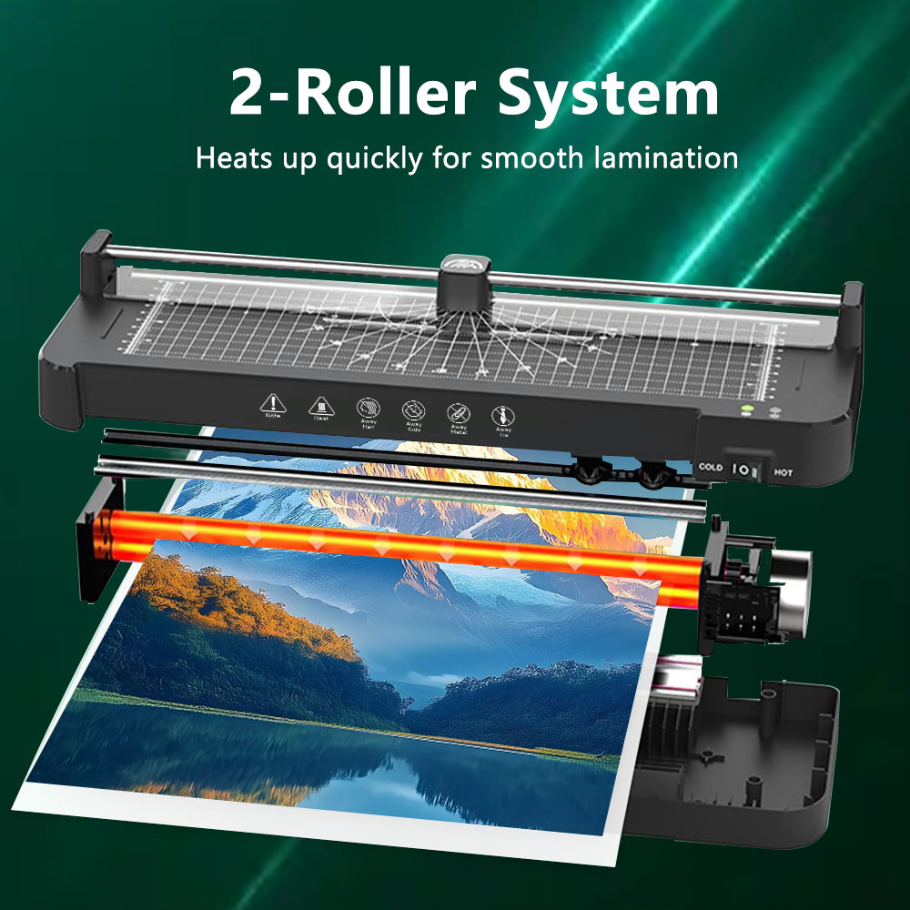 A3/A4/A5/A6対応 オフィス用 ホット/コールド プ - Document Laminator Pouch のレビューと価格