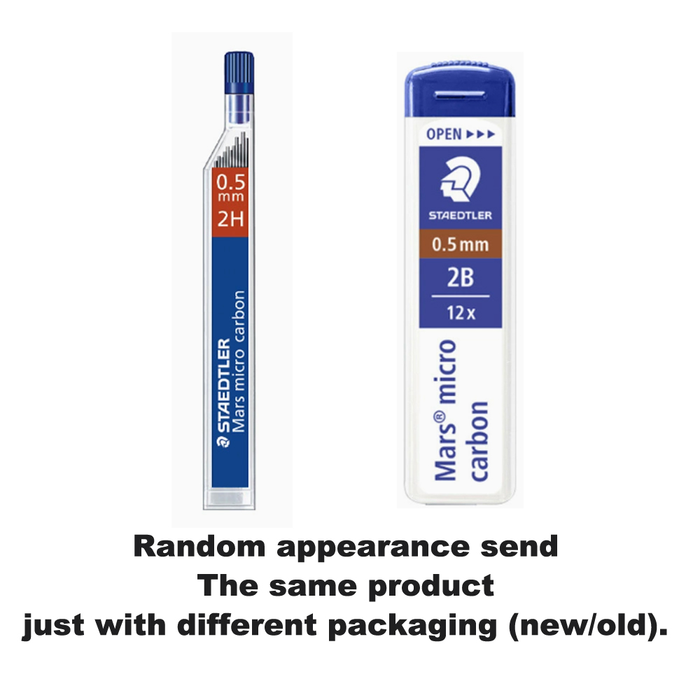 4本パック - ステッドラー マーズ マイクロカーボン 25 - Mechanical Pencil Lead のレビューと価格