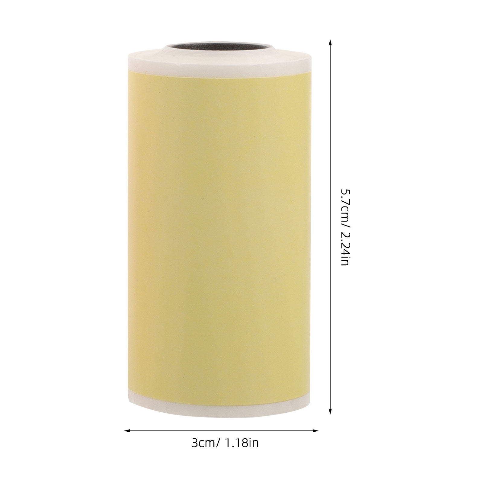 9ロールサーマルプリンターステッカー用紙、カラフルな自己粘着 - Sticker Label Roll のレビューと価格