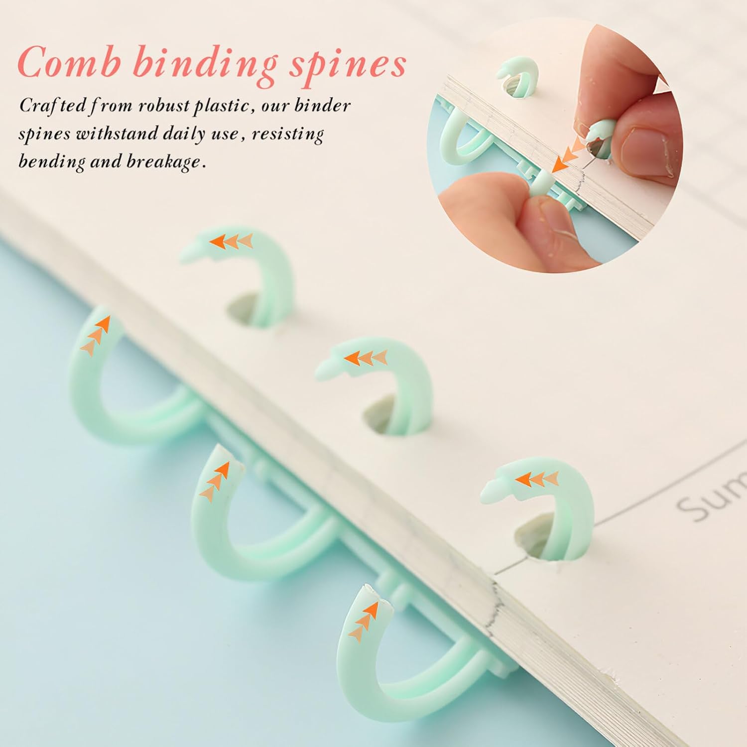 5/10Pcs 櫛バインディングの背表紙 30 リング プラ - Binding Comb Plastic のレビューと価格