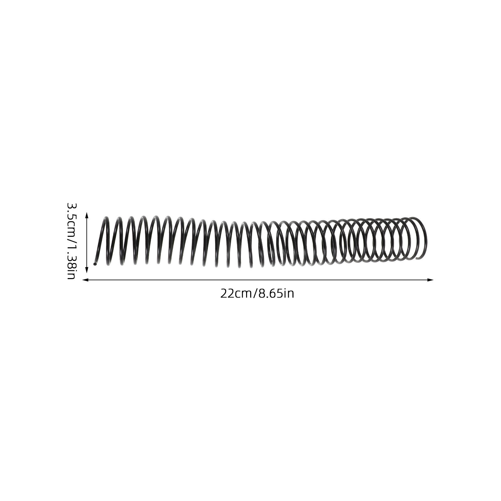 8個入り プラスチックスパイラルバインディングコイル 35m - Binding Comb Plastic のレビューと価格